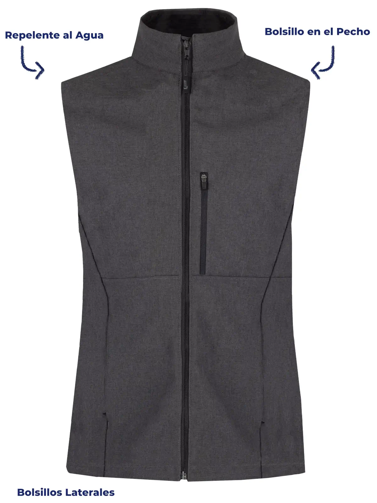 Water-Repellent Work Vest for Woman