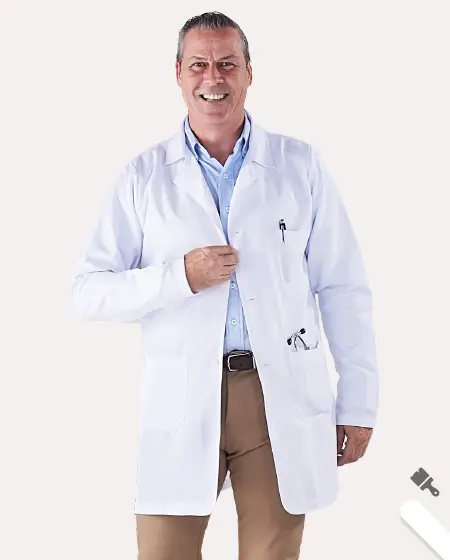 Batas Médicas y Batas de Laboratorio Bordadas