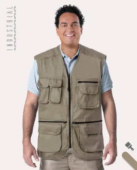 Chaleco Reportero Safari