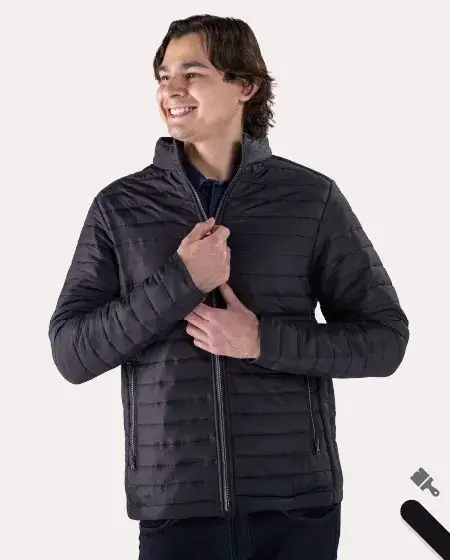 Chamarra capitonada para hombre Osaka