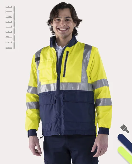 Chamarra de alta visibilidad Reflejante