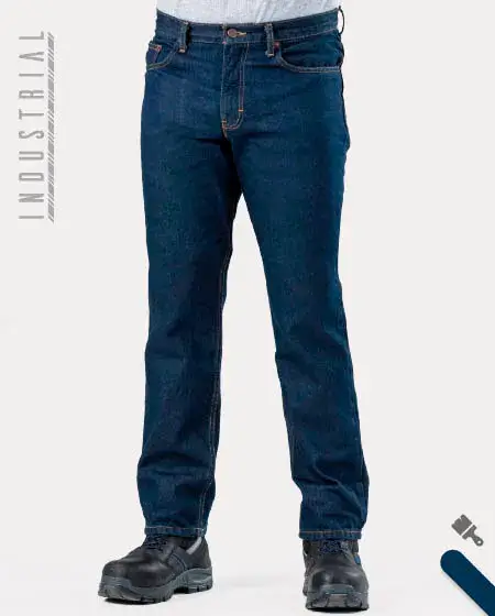 Industrial denim jeans (14 oz) for men