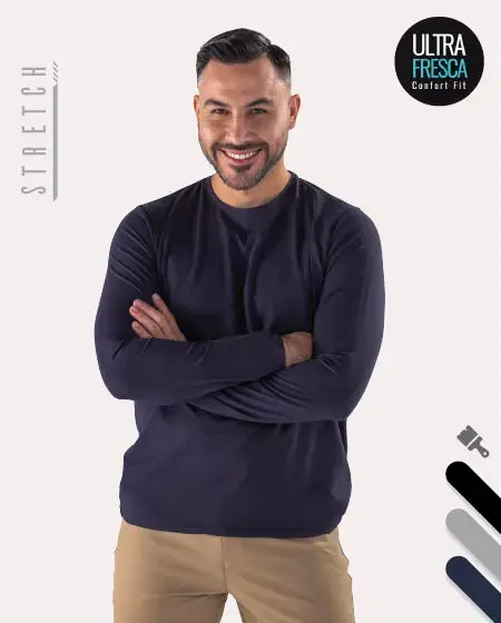Ultra-Fresh Long Sleeve T-Shirt for Men