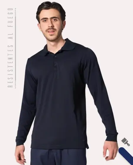 Camiseta Polo Ignífuga 