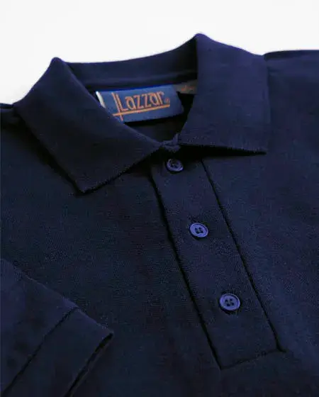 Playera Tipo Polo Manga Larga Dama